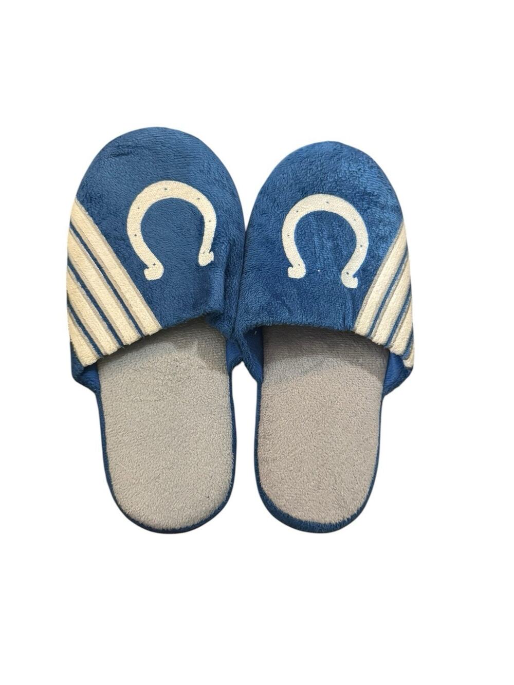 Forever Collectibles NFL Indianapolis Colts Men’s Slip On Slippers XL 13-14